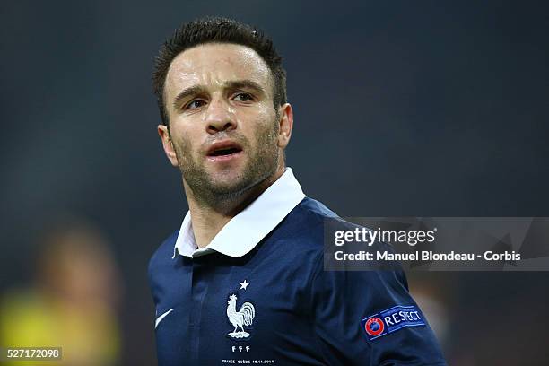 Mathieu Valbuena of France during the FIFA friendly football match between France and Sweden at the Stade Velodrome in Marseille, France, on November...