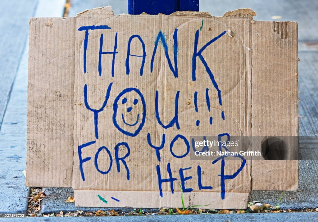 Thank You Sign