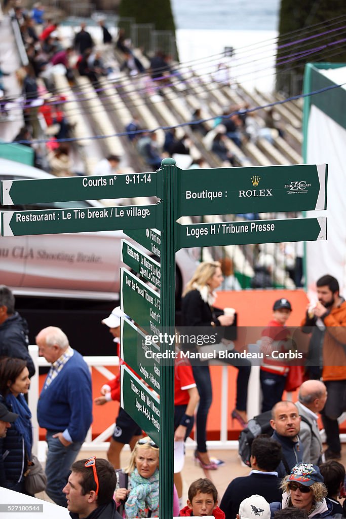 Tennis - ATP Monte Carlo Rolex Masters 2015 - Rolex