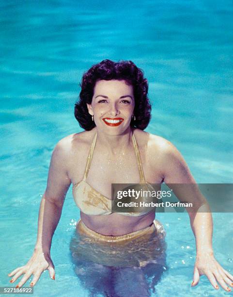 Jane Russell Wearing a Bikini