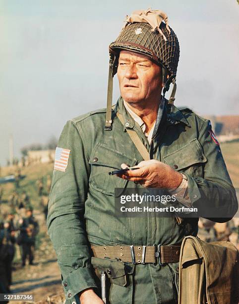 John Wayne in the Longest Day