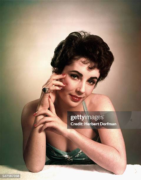 Elizabeth Taylor Circa 1953.