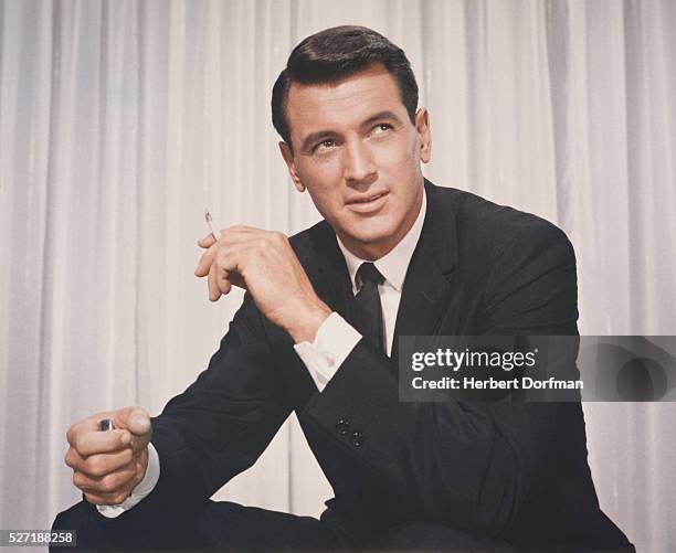 American actor Rock Hudson