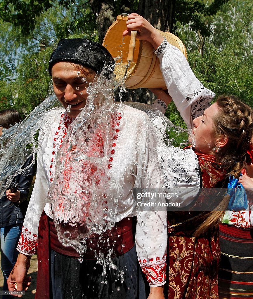 Easter Tradition of pouring water