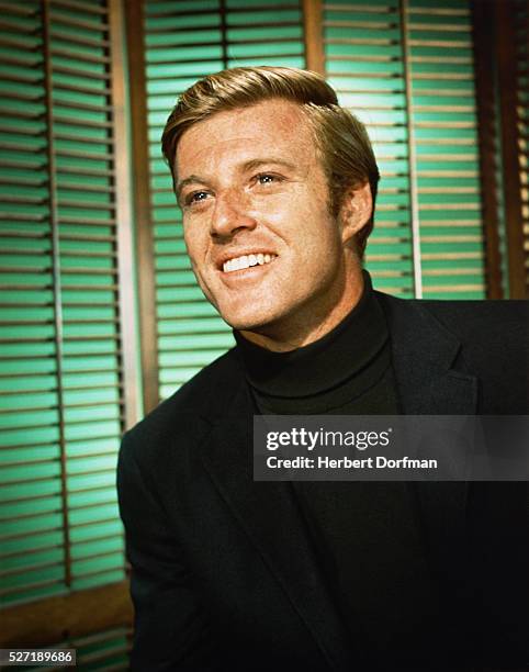 Robert Redford Smiling