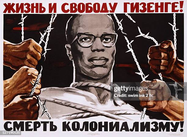 Soviet Anti-Racism Poster