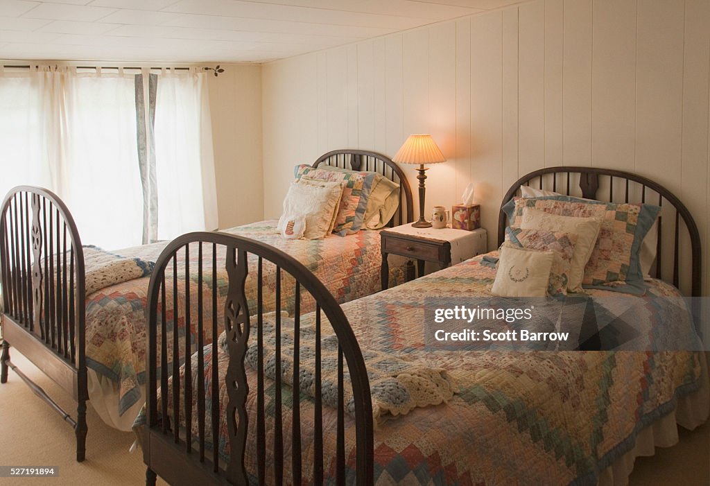 Bedroom of summer cottage