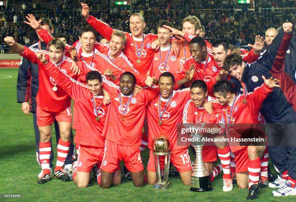 FUSSBALL: FIFA WELTPOKAL FINALE 2001, FC BAYERN MUENCHEN - BOCA JUNIORS 1:0;