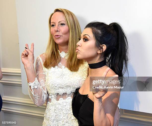 Manuka Doctor announces Kourtney Kardashian as Global Brand Ambassador at Baccarat Hotel on April 12, 2016 in New York City.