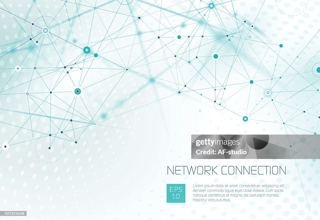 Network Model Background Abstract Network Background High-Res Vector Graphic - Getty Images