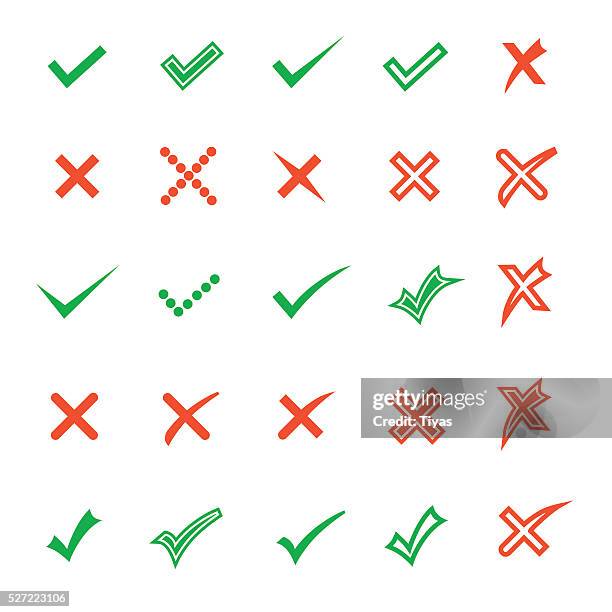 bildbanksillustrationer, clip art samt tecknat material och ikoner med check icons - checked