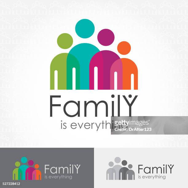 family is everything icon - family stock illustrations