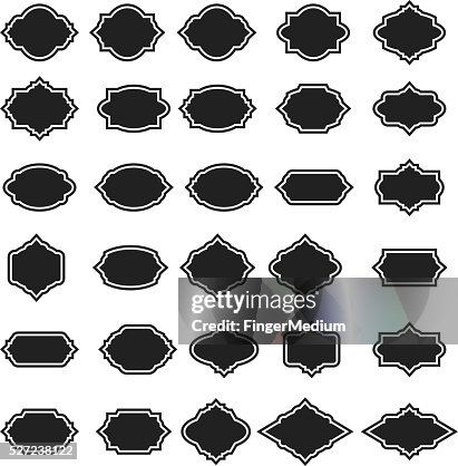 Vector Frame Set High-Res Vector Graphic - Getty Images