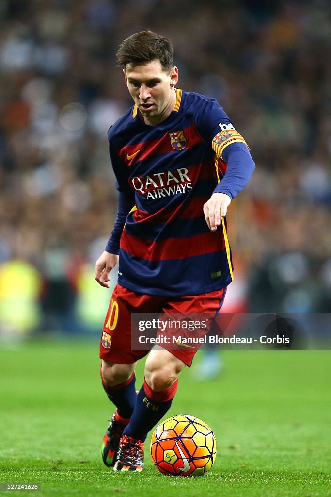 Lionel Messi FC Barcelona during the Spanish Championship Liga... News