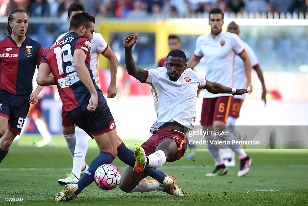 Genoa CFC v AS Roma - Serie A