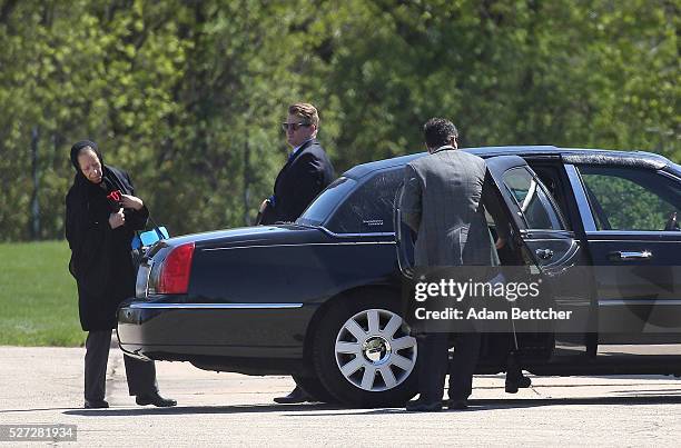 Prince's half-sisters Sharon Nelson and Norrine Nelson arrive at Paisley Park recording studio after attending a hearing on the estate of Prince...