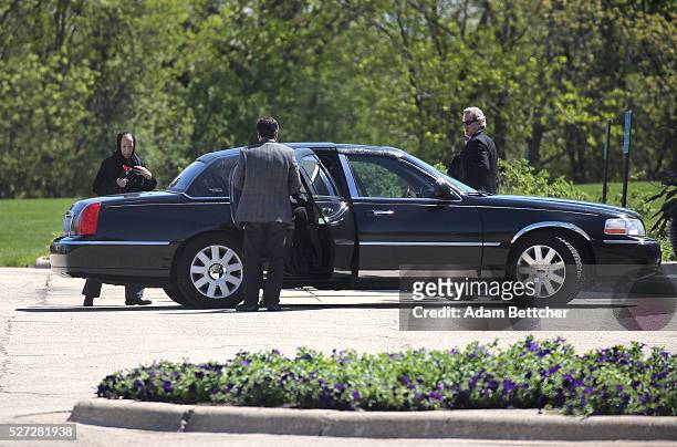 Prince's half-sisters Sharon Nelson and Norrine Nelson arrive at Paisley Park recording studio after attending a hearing on the estate of Prince...