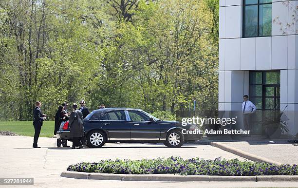 Prince's half-sisters Sharon Nelson and Norrine Nelson arrive at Paisley Park recording studio after attending a hearing on the estate of Prince...