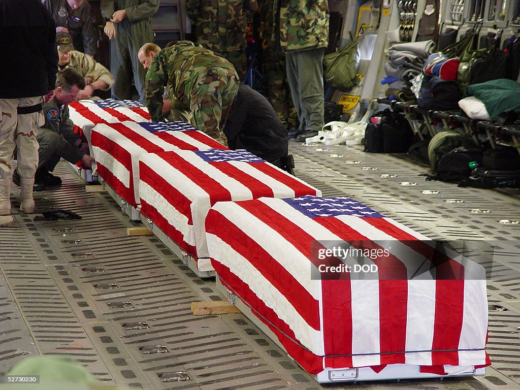 Pentagon Releases Photos Showing U.S. Casualties