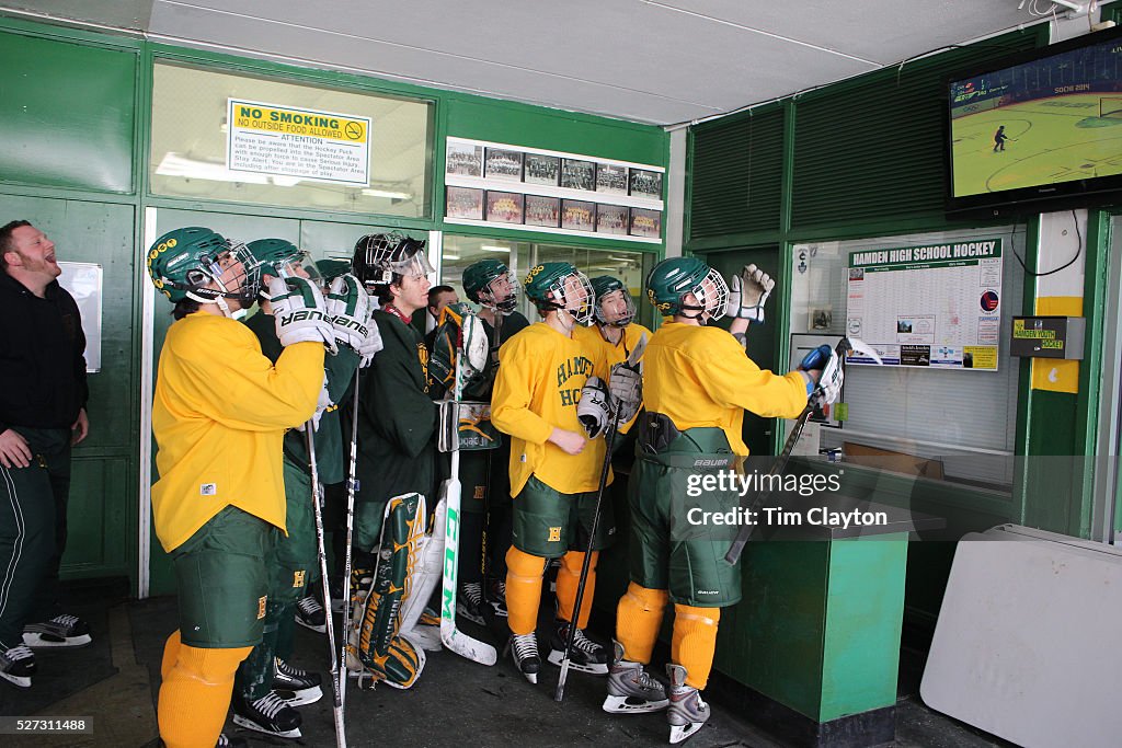 Hamden High School Ice Hockey, Connecticut, USA