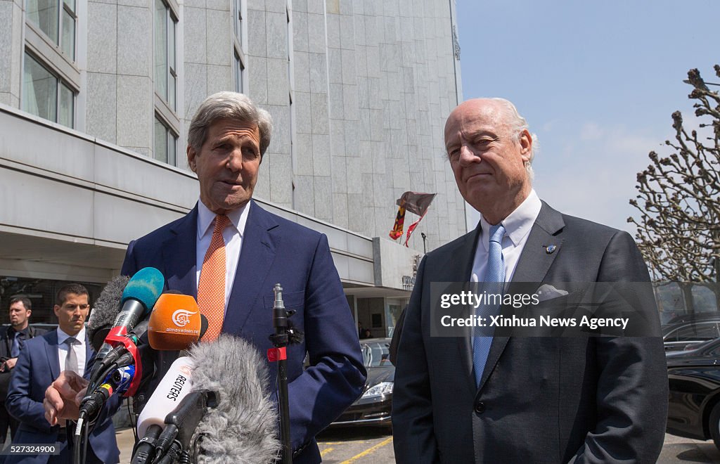 SWITZERLAND-GENEVA-SYRIAN CONFLICT-US-KERRY