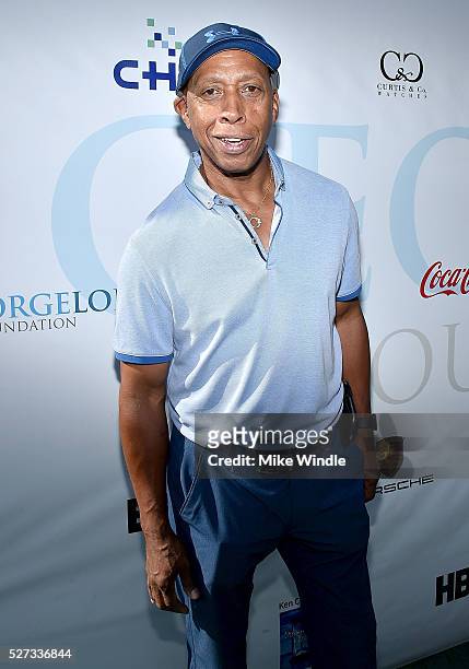 Musician Jeffrey Osborne attends the 9th Annual George Lopez Celebrity Golf Classic to benefit The George Lopez Foundation at Lakeside Golf Club on...
