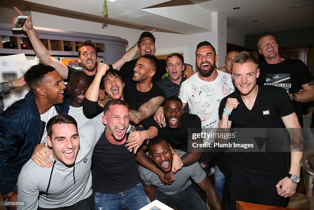 'Jamie Vardy's Having a Party' - Leicester City Players Gather at Jamie Vardy's House to Watch Title Rivals