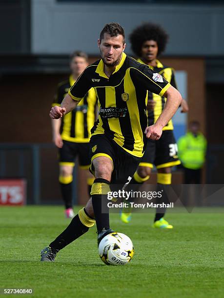 Phil Edwards of Burton Albion during the Sky Bet League One match between Burton Albion and Gillingham at Pirelli Stadium on April 30, 2016 in...