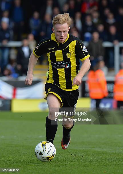 Mark Duffy of Burton Albion during the Sky Bet League One match between Burton Albion and Gillingham at Pirelli Stadium on April 30, 2016 in...