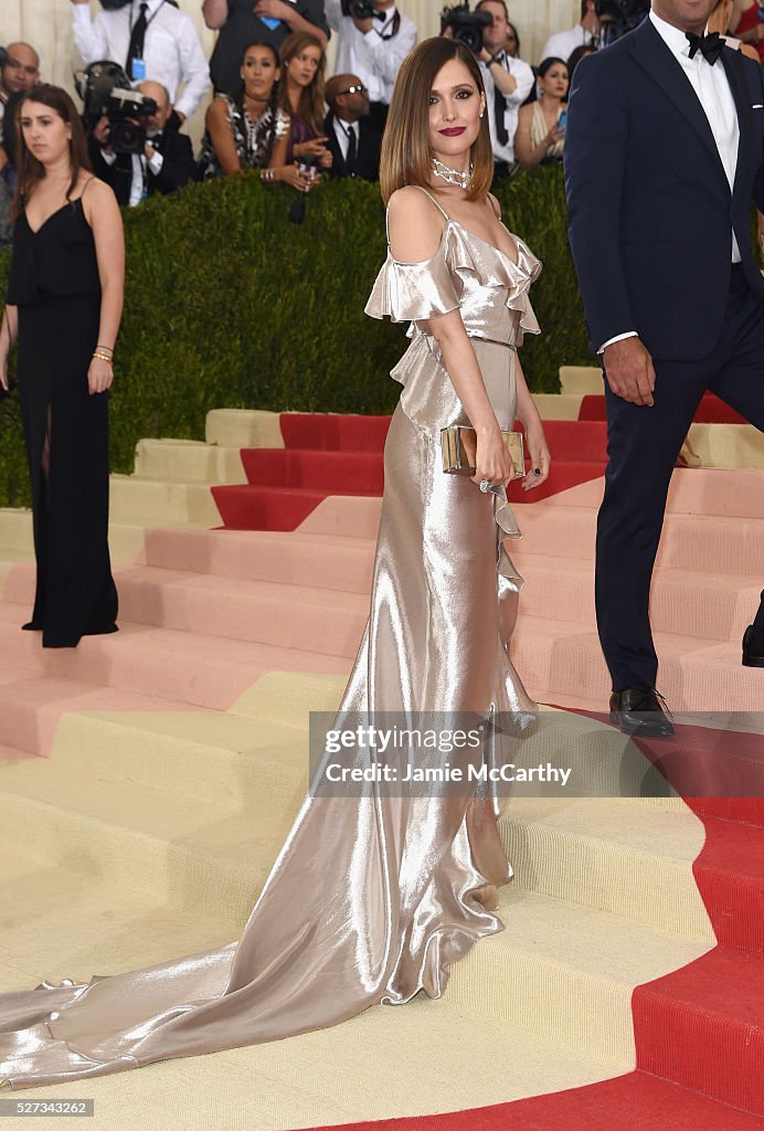 "Manus x Machina: Fashion In An Age Of Technology" Costume Institute Gala - Arrivals