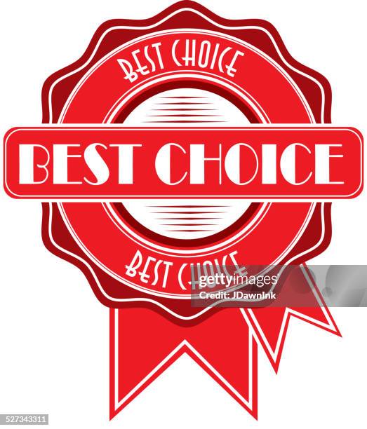 Best Choice Red Award Ribbons High-Res Vector Graphic - Getty Images