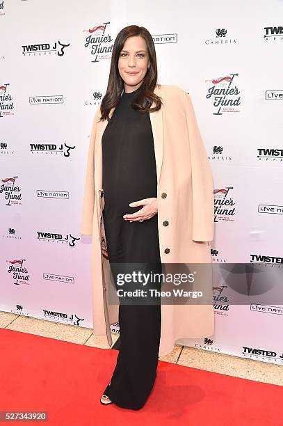 Actress Liv Tyler attends "Steven Tyler...Out on a Limb" Show to Benefit Janie's Fund in Collaboration with Youth Villages - Red Carpet at David...