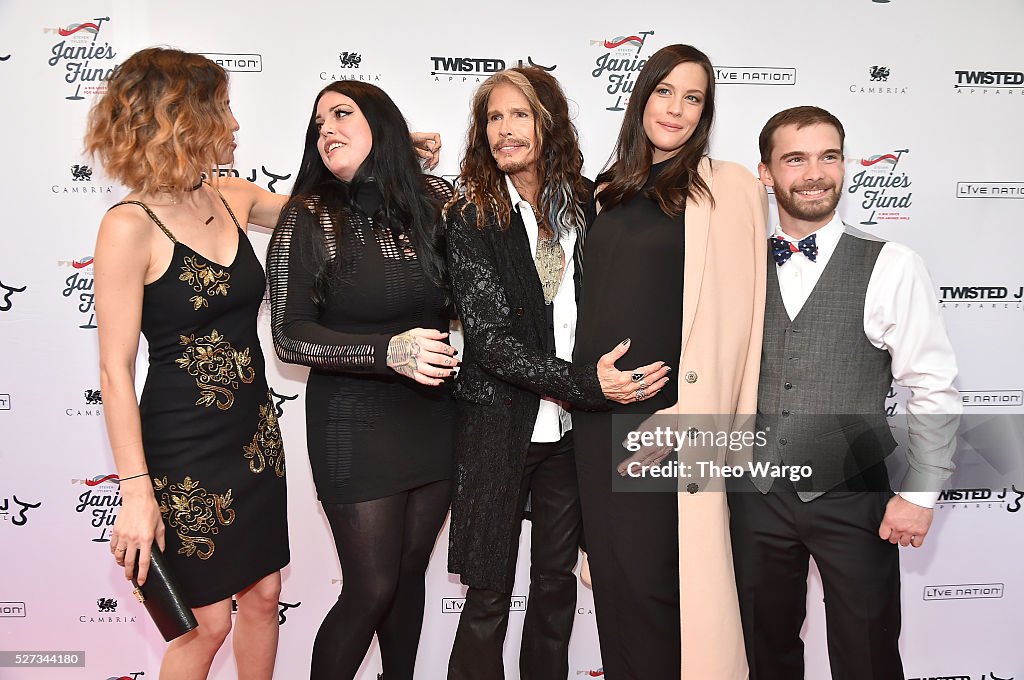 "Steven Tyler...Out on a Limb" Show to Benefit Janie's Fund in Collaboration with Youth Villages - Red Carpet