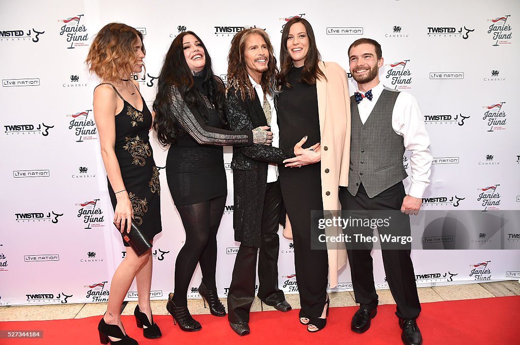 "Steven Tyler...Out on a Limb" Show to Benefit Janie's Fund in Collaboration with Youth Villages - Red Carpet