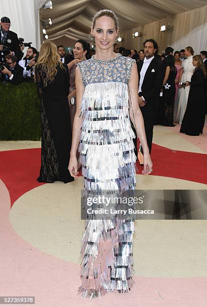 Lauren Santo Domingo attends the "Manus x Machina: Fashion In An Age Of Technology" Costume Institute Gala at Metropolitan Museum of Art on May 2,...