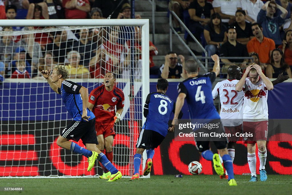 New York Red Bulls Vs San Jose Earthquakes. Major League Soccer. New York. USA.