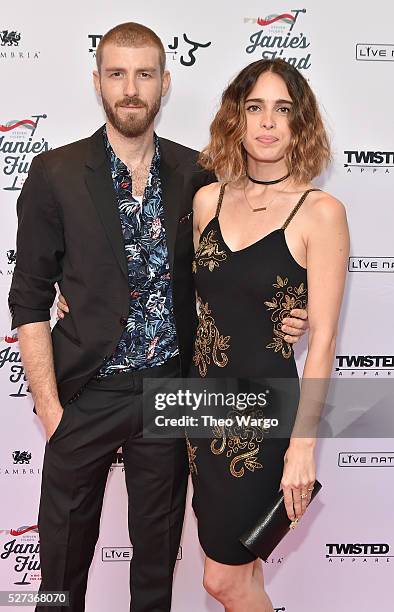 Chelsea Tyler and Jon Foster attend "Steven Tyler...Out on a Limb" Show to Benefit Janie's Fund in Collaboration with Youth Villages - Red Carpet at...