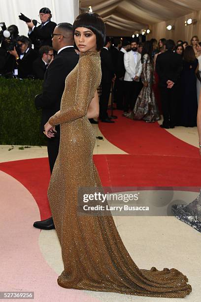 Zendaya attends the "Manus x Machina: Fashion In An Age Of Technology" Costume Institute Gala at Metropolitan Museum of Art on May 2, 2016 in New...