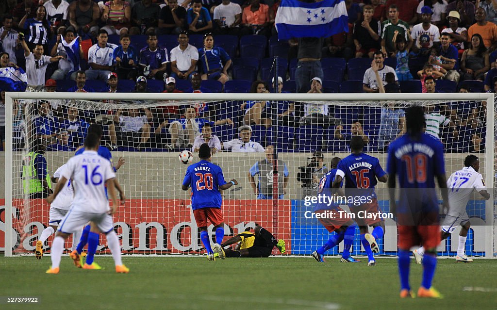 Haiti V Honduras. CONCACAF Gold Cup group B football match. Red Bull Arena, Harrison, New Jersey. US