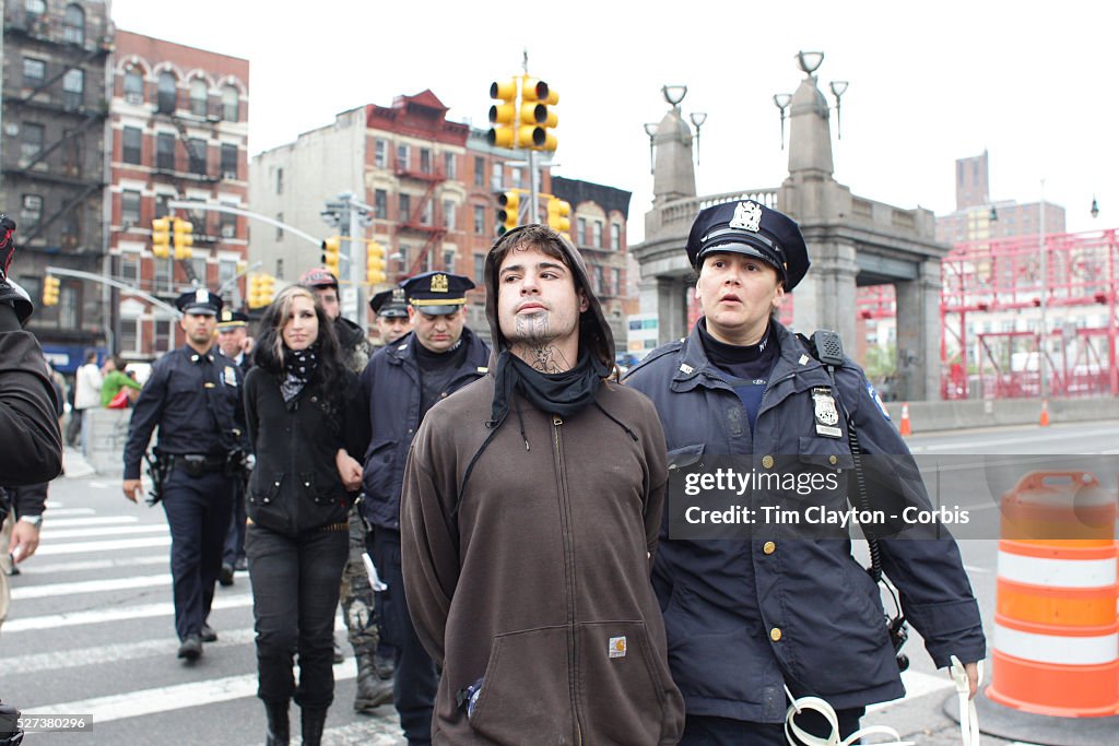 Occupy May Day 2012 action. New York. USA