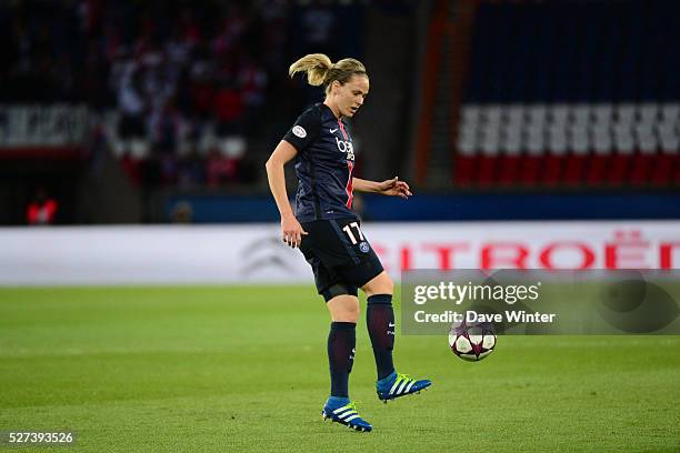 Lisa Dahlkvist of PSG during the Uefa Women's Champions League match, semi-final, second leg, between Paris Saint Germain and Olympique Lyonnais at...