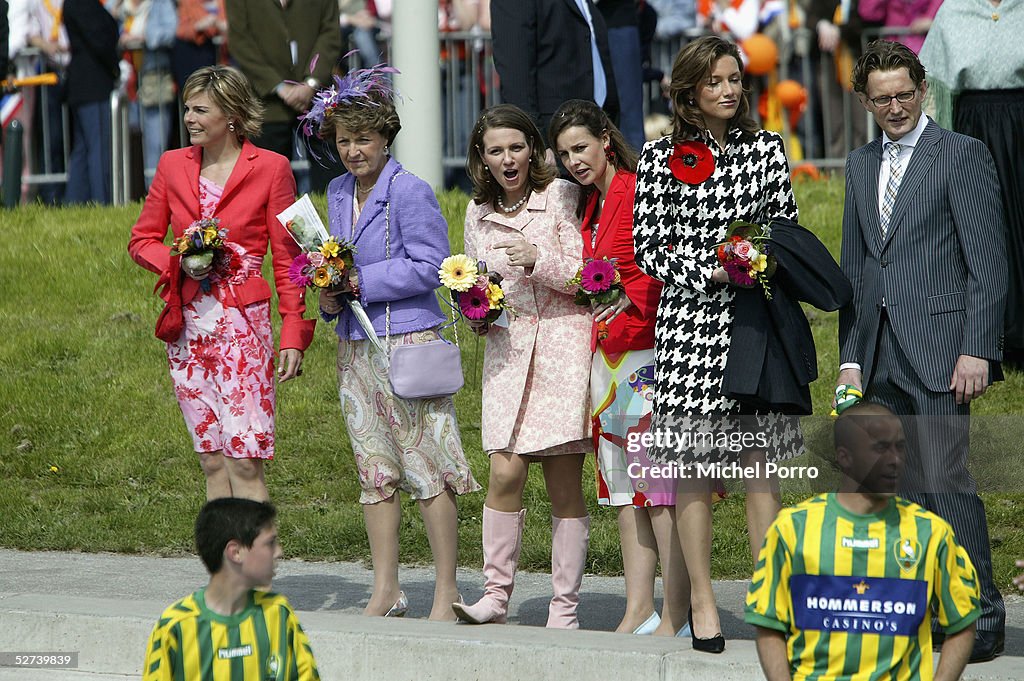 Dutch Royal Family Attend Queen's Day