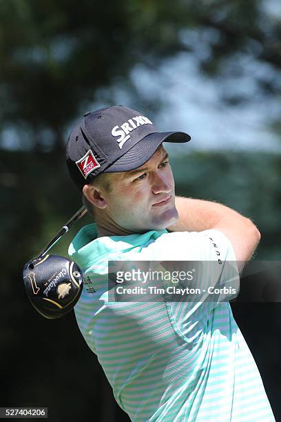 Russell Knox, Scotland, in action during the third round of the Travelers Championship at the TPC River Highlands, Cromwell, Connecticut, USA. 21st...