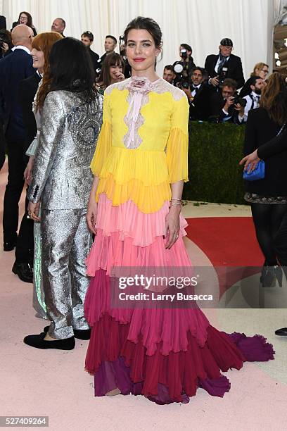 Princess Charlotte Casiraghi attends the "Manus x Machina: Fashion In An Age Of Technology" Costume Institute Gala at Metropolitan Museum of Art on...