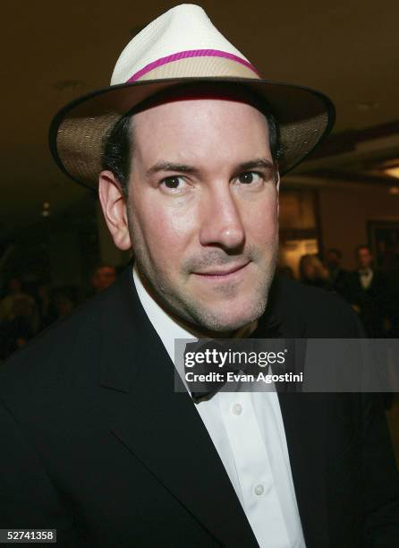 News reporter Matt Drudge attends the White House Correspondents' Dinner at the Washington Hilton Hotel on April 30, 2005 in Washington DC.