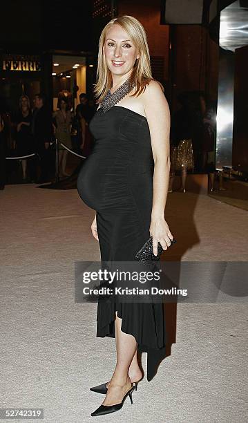 Actress Lisa McCune arrives at the 47th Annual TV Week Logie Awards at the Crown Entertainment Complex May 1, 2005 in Melbourne, Australia.