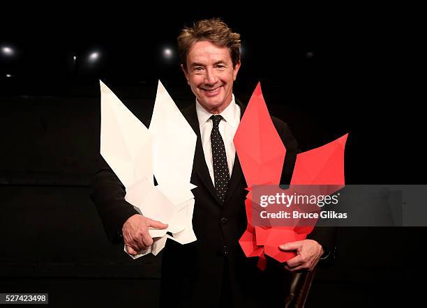 Martin Short is the latest actor to perform in the new play "White Rabbit Red Rabbit" at The Westside Theatre on May 2, 2016 in New York City.