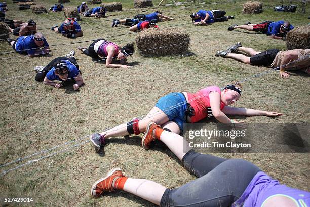 Wire Obstacles Course Teamwork Obstacle Course Photos and Premium High Res Pictures - Getty ...