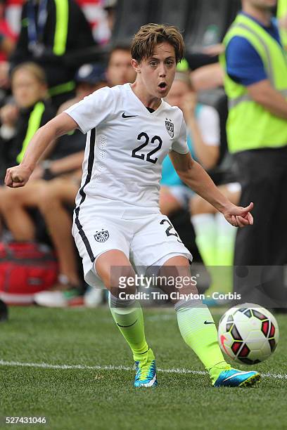 Meghan Klingenberg, U.S. Women's National Team, in action during the U.S. Women's National Team Vs Korean Republic, International Soccer Friendly in...