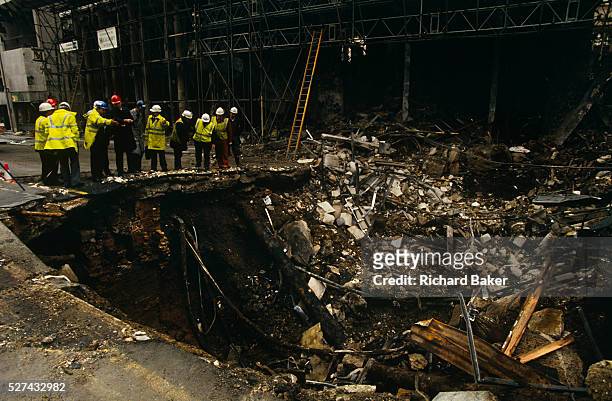 Two days after the Irish Republican Army exploded a truck bomb on Bishopsgate, a main arterial road that travels north-south through London's...